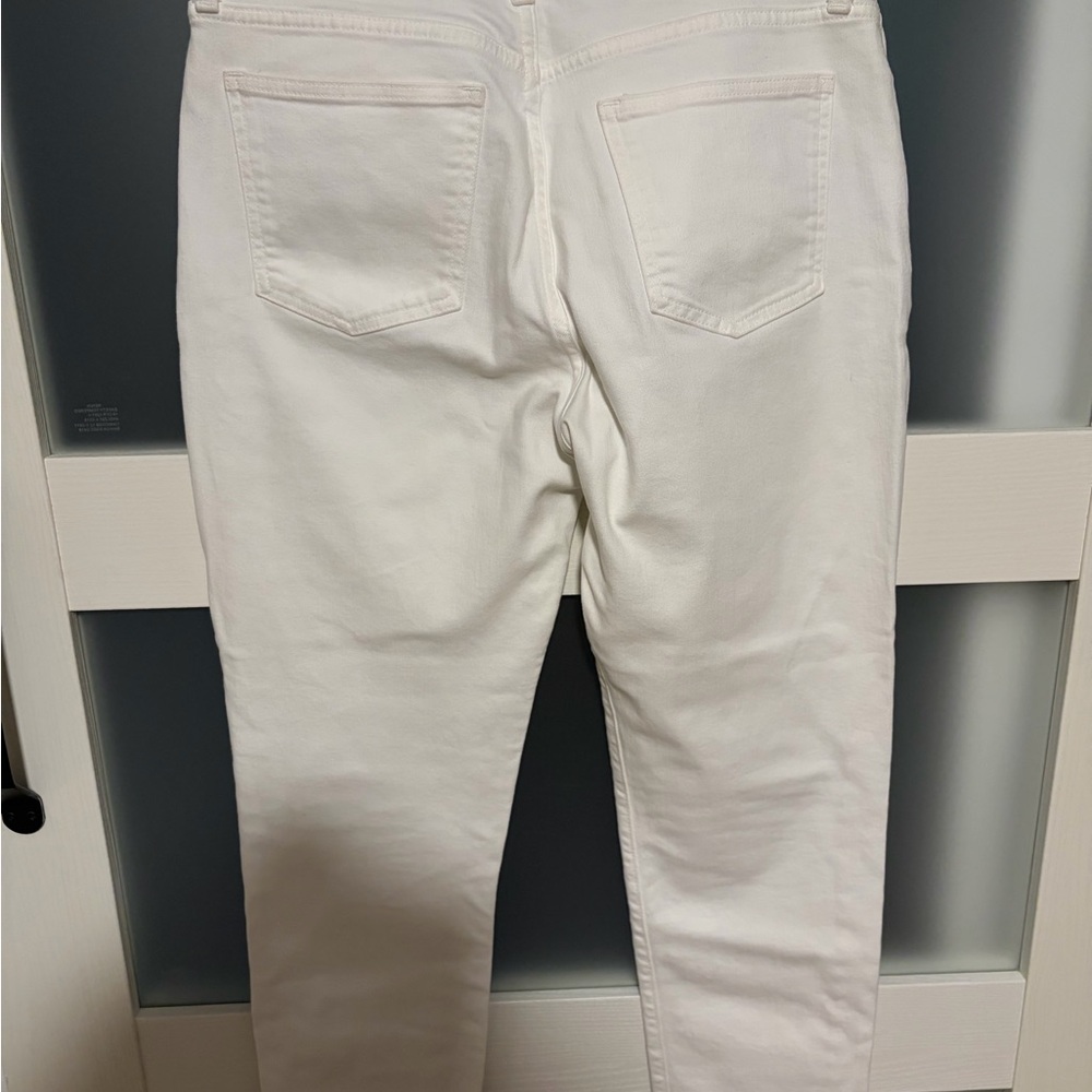 GAP White Girlfriend Mid Rise Women’s Jeans 10r - Picture 3 of 3